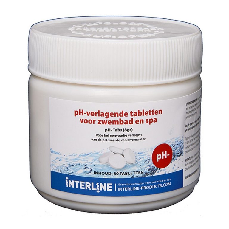 Interline PH-Minus Tabletten 80 Stuks | Kopen bij Flickmyhouse