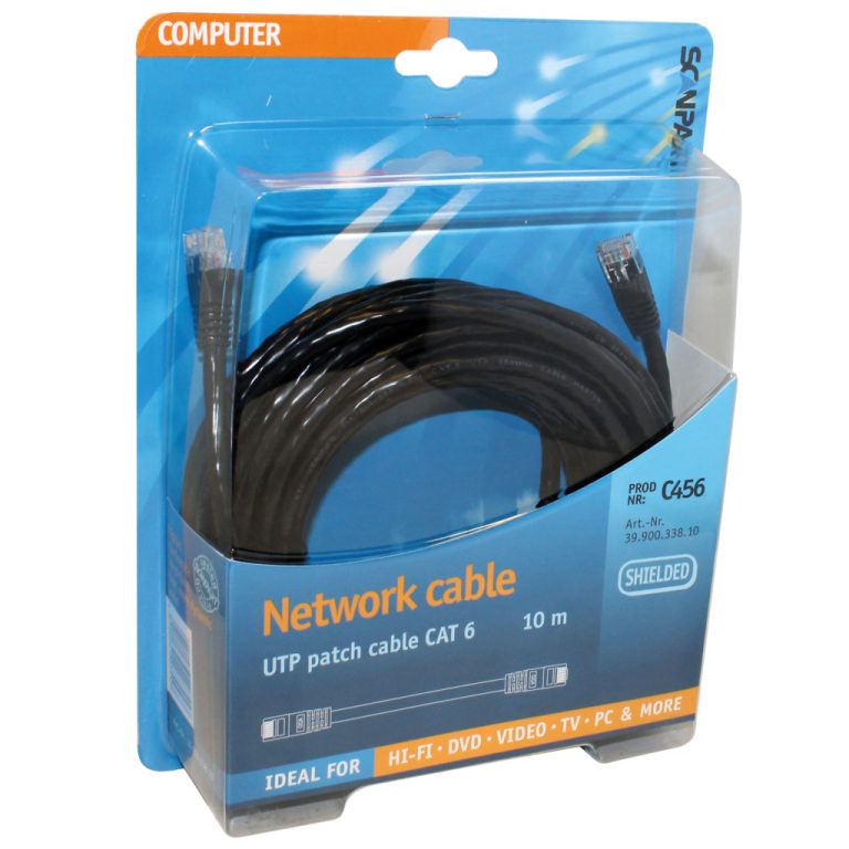 Scanpart C456 Netwerkkabel (UTP) 10.0m | Kopen bij Flickmyhouse