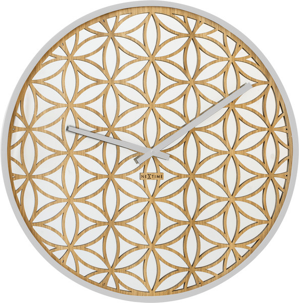 NeXtime NE-3194WI Wandklok Dia. 50 Cm