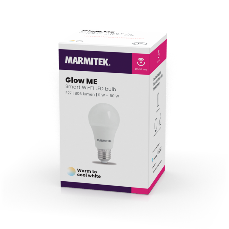 Marmitek Smart Wifi Led Lamp 9w E27 | Kopen bij Flickmyhouse