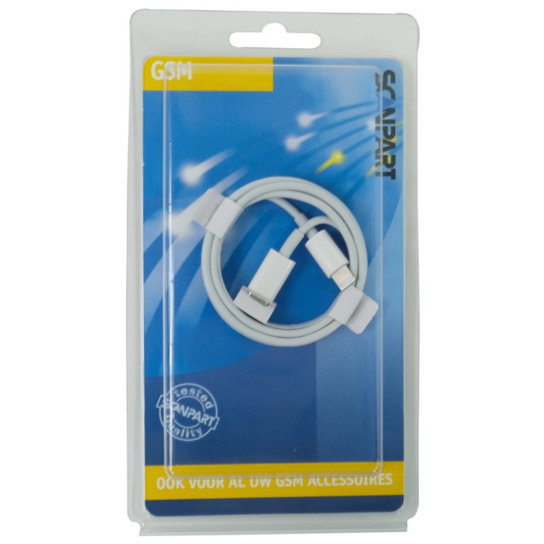 Scanpart Apple USB-C>light Mx0k2 1 m Wit | Kopen bij Flickmyhouse