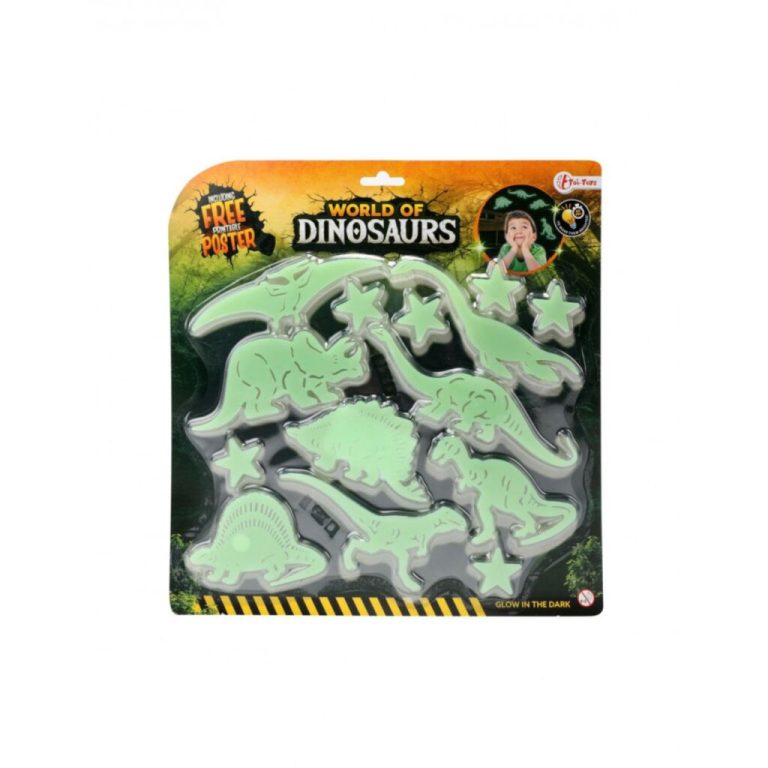 Toi-Toys World of Dinosaurs Glow In The Dark Dinos | Kopen bij Flickmyhouse