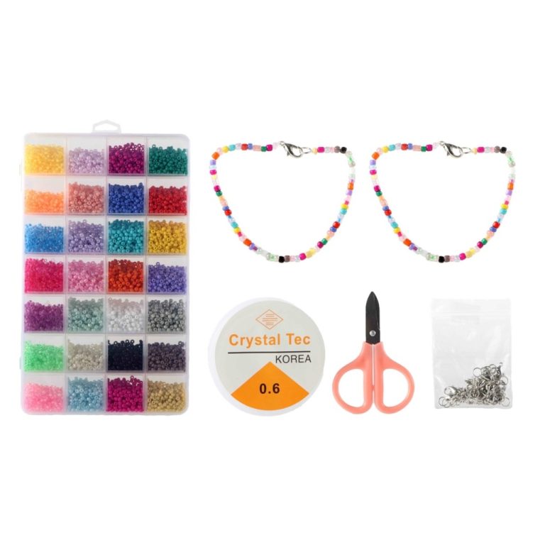 Kralenset met 28 Soorten Kralen 350 gr | Kopen bij Flickmyhouse