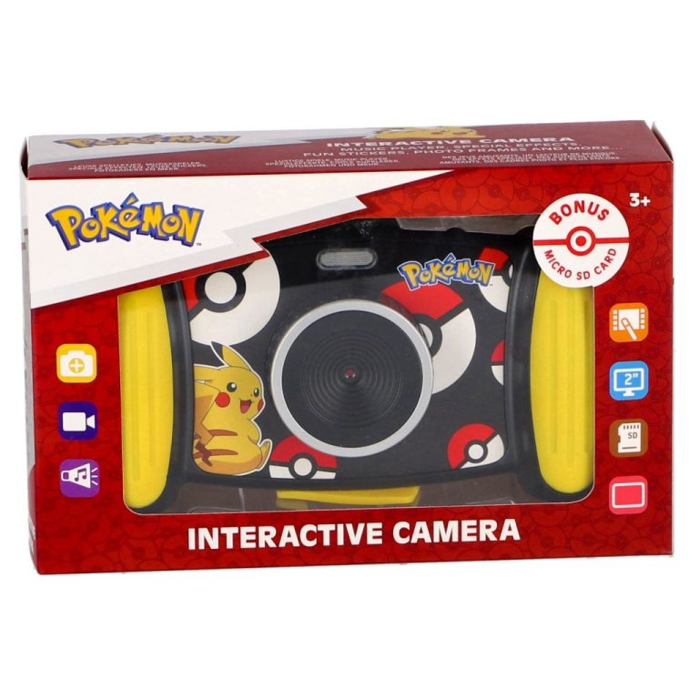 Pok&eacute;mon Interactieve Camera Zwart/Geel | Kopen bij Flickmyhouse