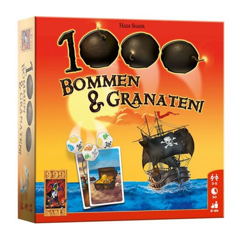 999 Games 1000 Bommen en Granaten! | Kopen bij Flickmyhouse
