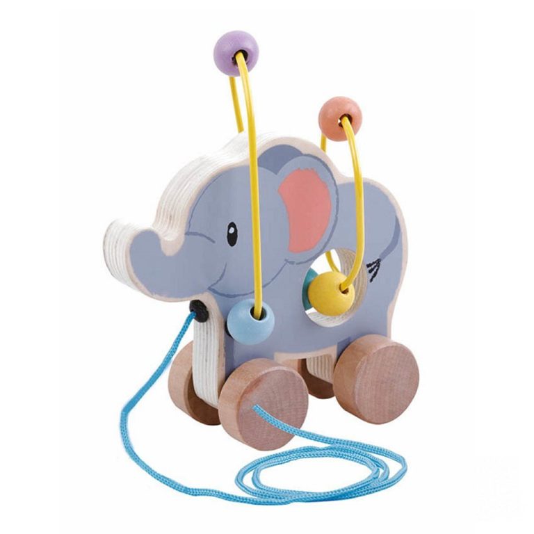 Studio Circus Houten Trekfiguur Olifant | Kopen bij Flickmyhouse