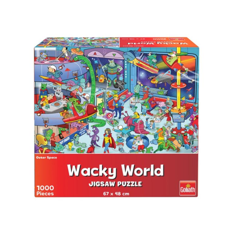 Goliath Wacky World Puzzel Outerspace 1000 Stukjes | Kopen bij Flickmyhouse