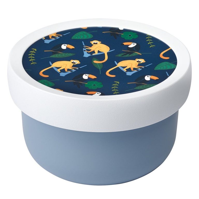 Mepal Campus Fruitbox Jungle 300 ml Wit/Blauw | Kopen bij Flickmyhouse