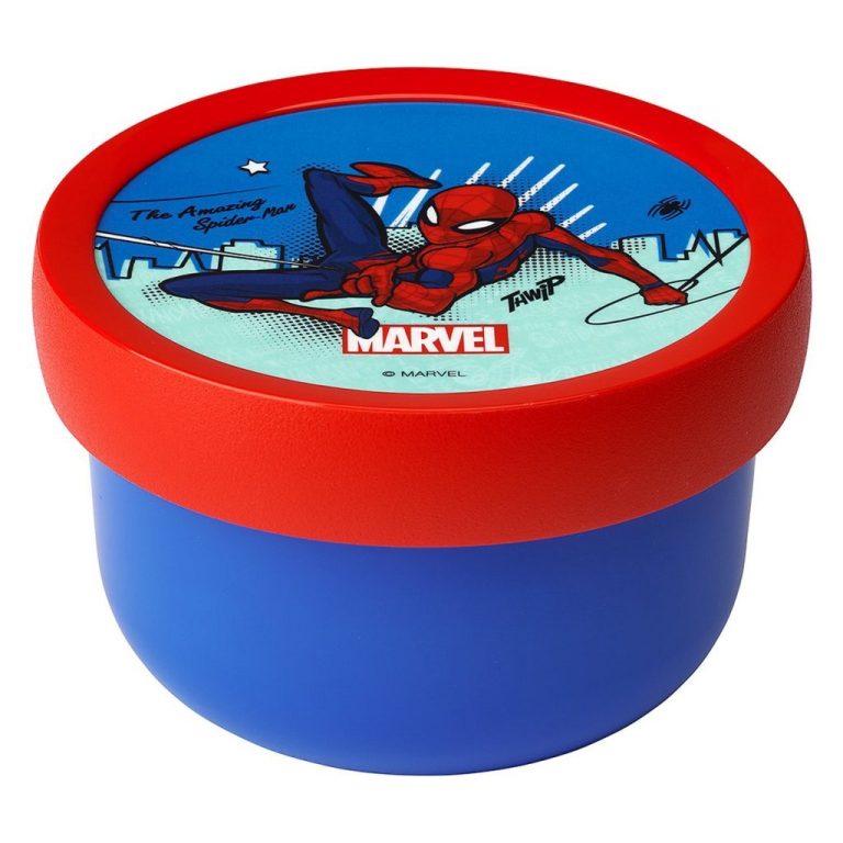 Mepal Campus Fruitbox Spiderman 300 ml Rood/Blauw | Kopen bij Flickmyhouse