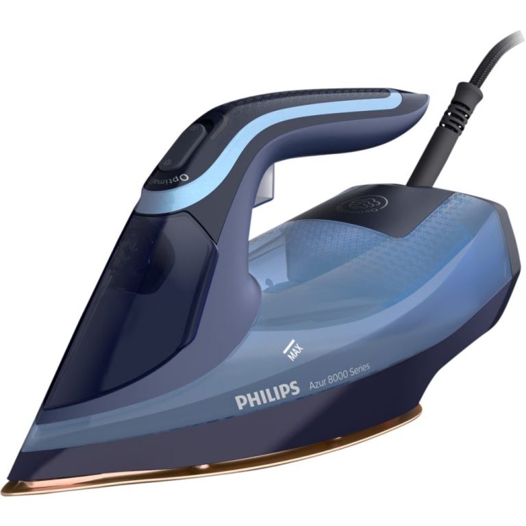Philips DST8020/20 Azur 8000 Series Stoomstrijkijzer Blauw | Kopen bij Flickmyhouse
