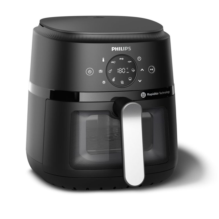 Philips NA221/00 Airfryer 4.2L 1500W Zwart/Zilver | Kopen bij Flickmyhouse