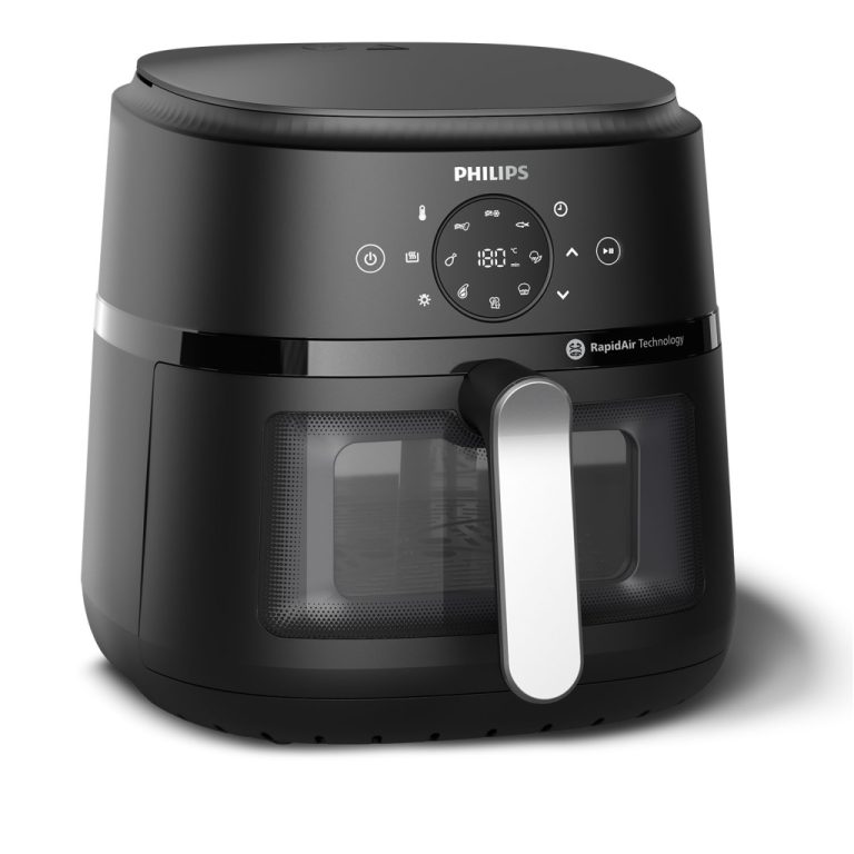 Philips NA231/00 Airfryer 6.2L 1700W Zwart/Zilver | Kopen bij Flickmyhouse
