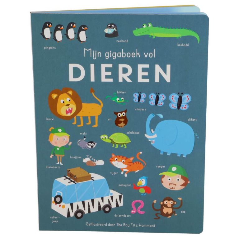Boek Mijn Gigaboek Vol Dieren | Kopen bij Flickmyhouse