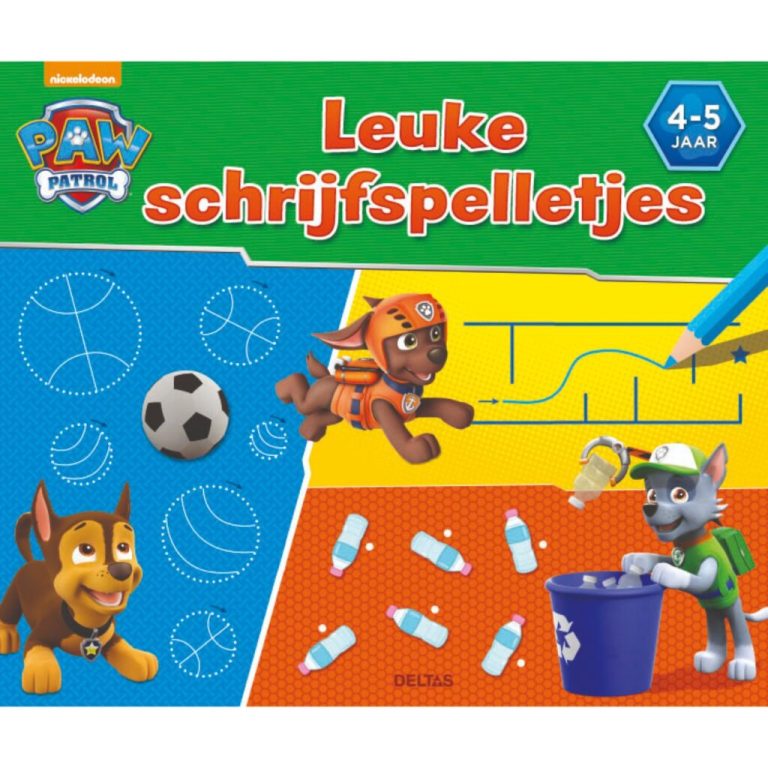 Boek Paw Patrol Leuke Schrijfspelletjes | Kopen bij Flickmyhouse
