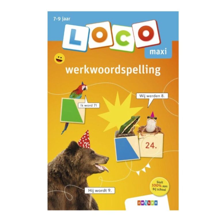 Zwijsen Maxi Loco Oefenboekje Werkwoordspelling | Kopen bij Flickmyhouse