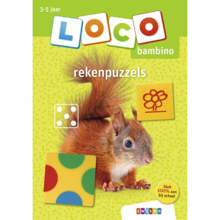 Zwijsen Loco Oefenboekje Bambino Rekenpuzzels | Kopen bij Flickmyhouse