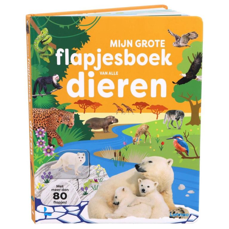 Boek Mijn Grote Flapjesboek Van Alle Dieren | Kopen bij Flickmyhouse