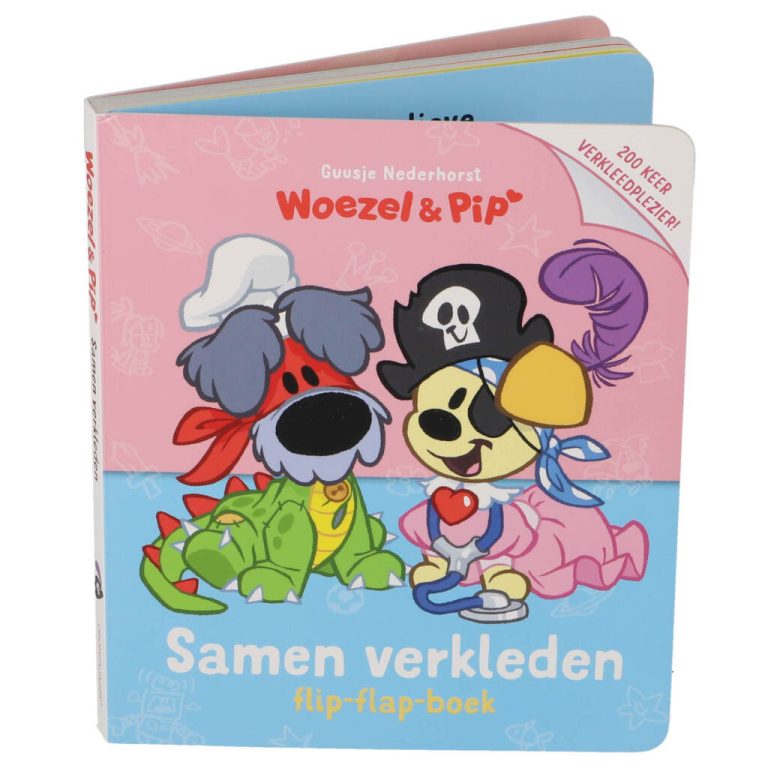 Woezel en Pip Boek Samen Verkleden | Kopen bij Flickmyhouse