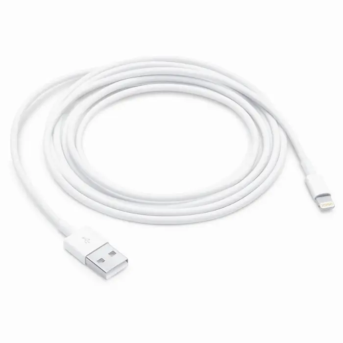 Apple Lightning naar USB-kabel Wit 1M USB-A - Lightning-kabel/Bulk verpakt | Flickmyhouse Marketplace