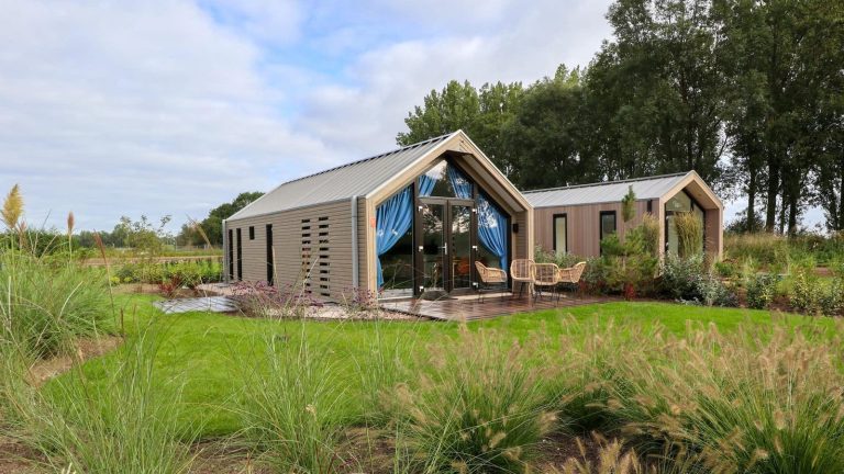 Beach House voor vier personen op vakantiepark Bad Hulckesteijn in Nijkerk