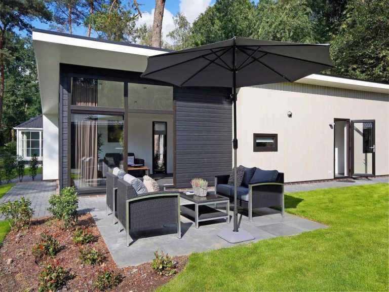 Prachtig 4 persoons Lodge op een vakantiepark nabij Enter - Salland