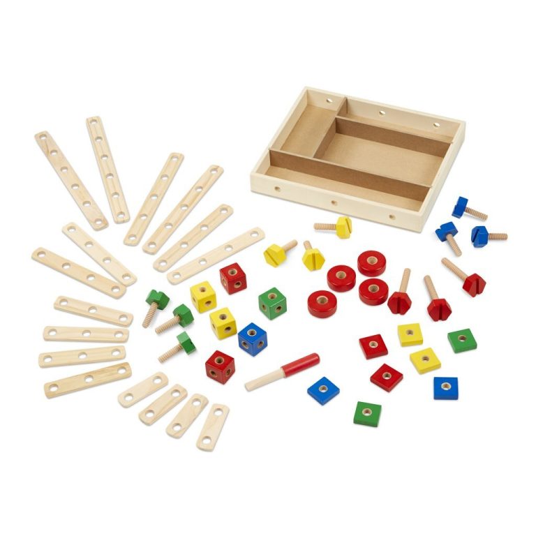 Melissa & Doug Houten Constructie Set 48-delig | Kopen bij Flickmyhouse