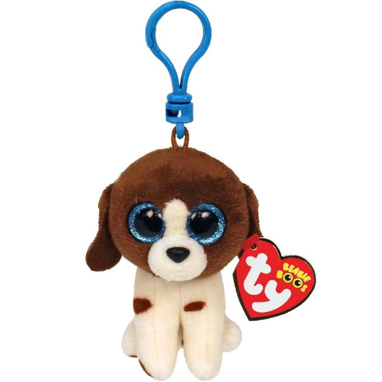 TY Beanie Boos Clip Knuffel Hond Muddles 7 cm | Kopen bij Flickmyhouse