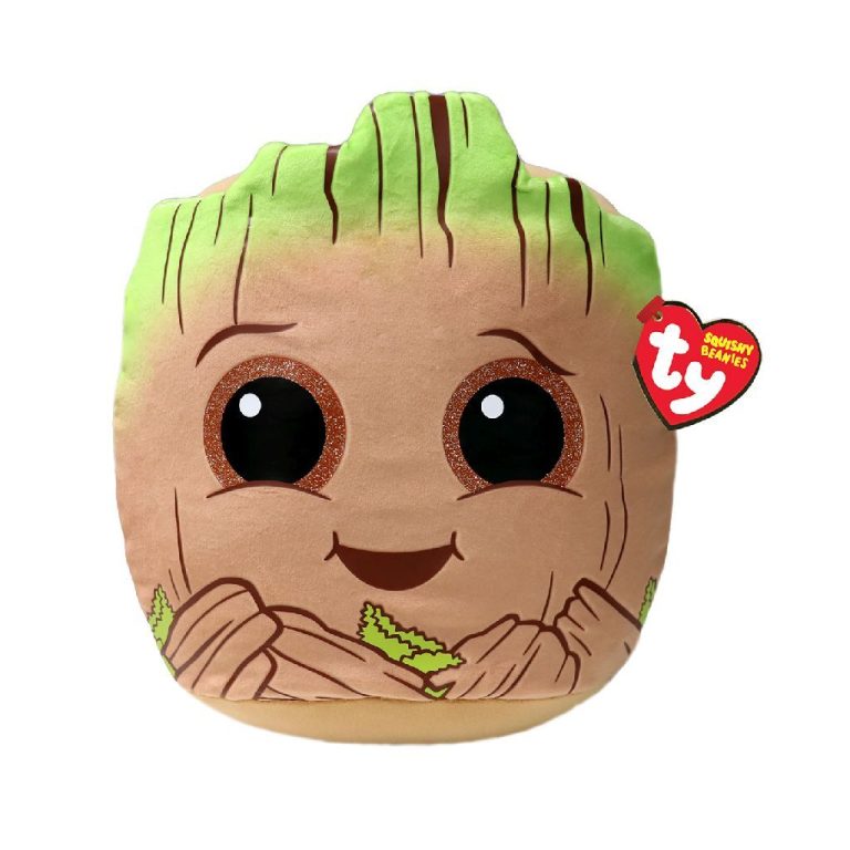 TY Squishy Beanies Knuffel Marvel Groot 20 cm | Kopen bij Flickmyhouse