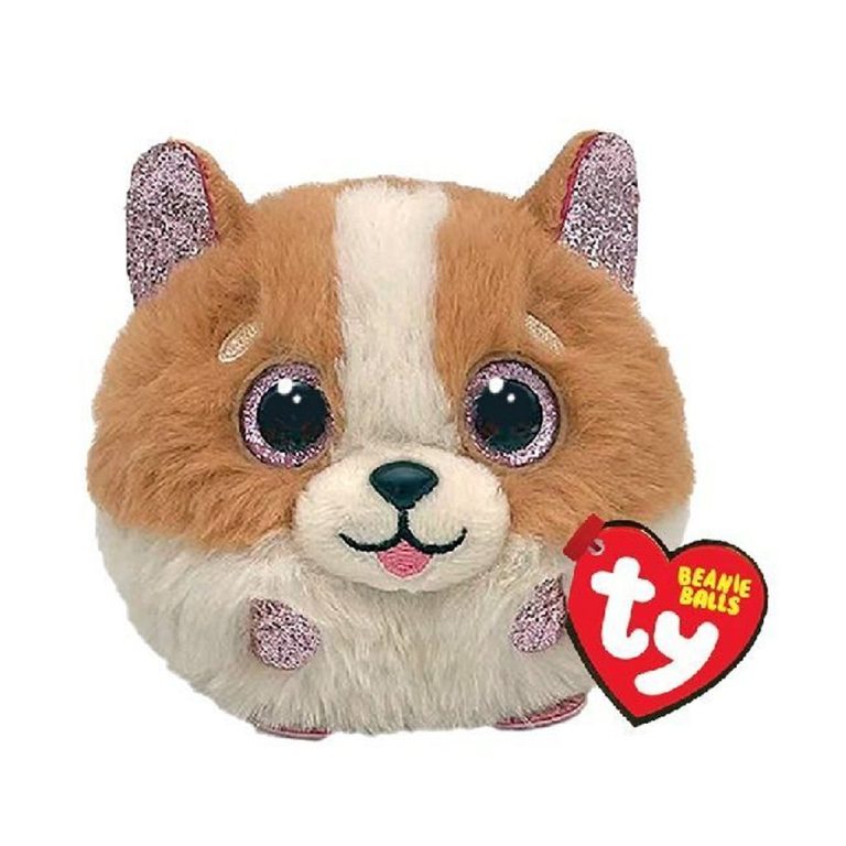 TY Beanie Balls Knuffel Hond Tanner 10 cm | Kopen bij Flickmyhouse
