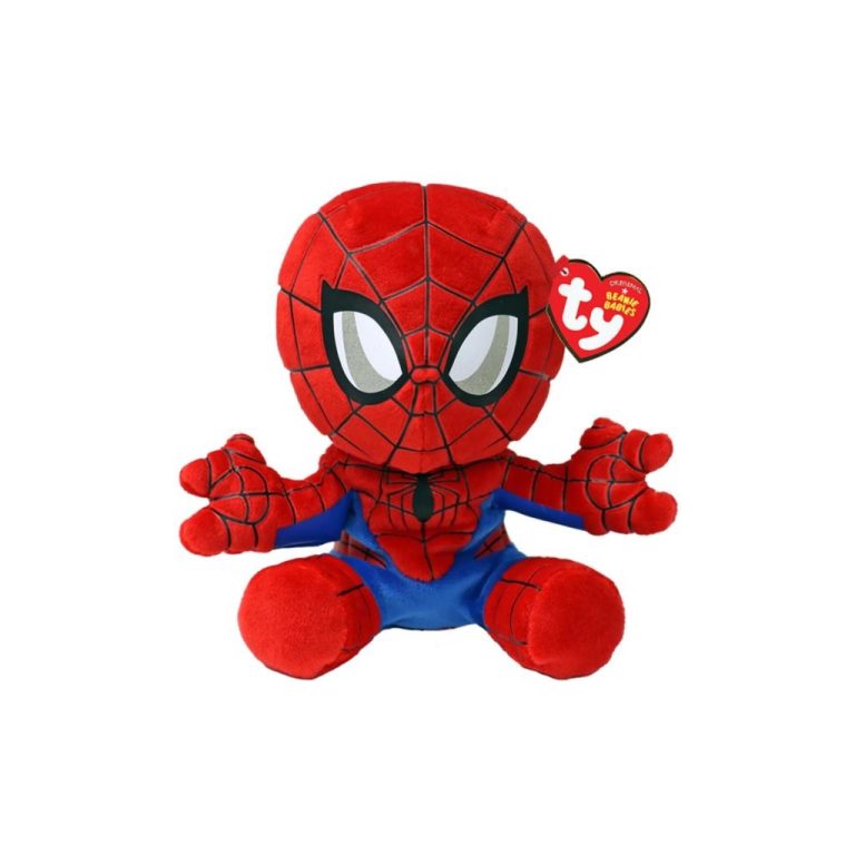 TY Beanie Babies Marvel Avengers Spiderman 15 cm | Kopen bij Flickmyhouse
