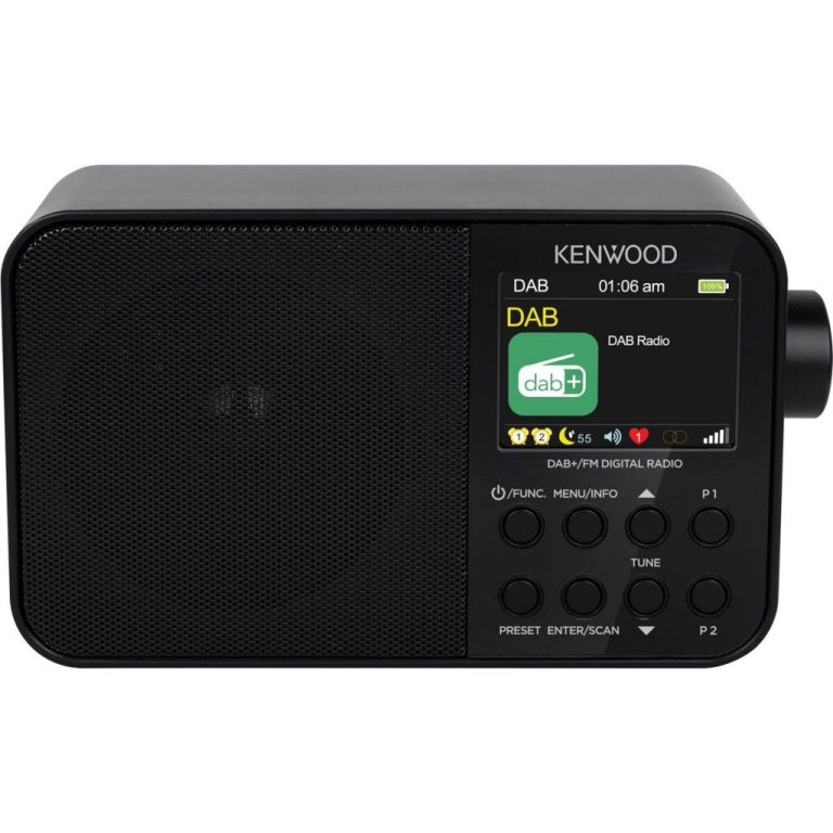 Kenwood CR-M30DAB-B DAB+ Radio Zwart | Kopen bij Flickmyhouse