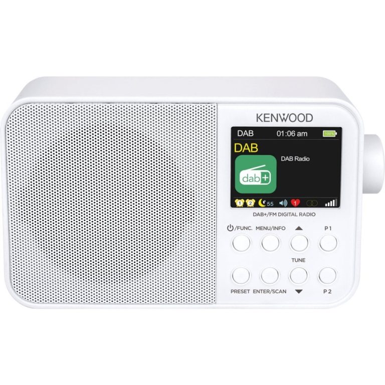 Kenwood CR-M30DAB-W DAB+ Radio Wit | Kopen bij Flickmyhouse