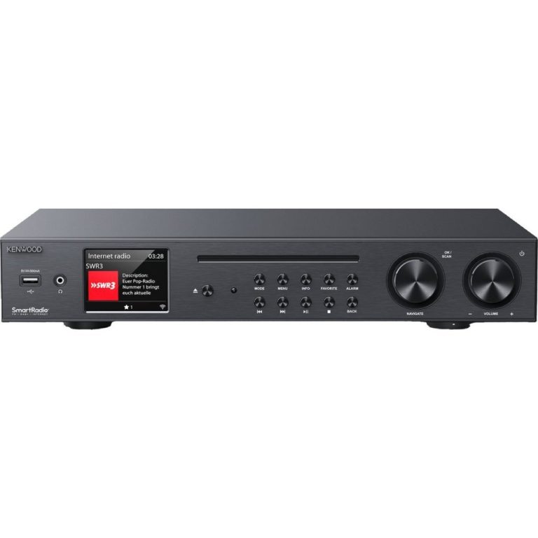 Kenwood KR-W8000SCD-B Smart HiFi CD Receiver Zwart | Kopen bij Flickmyhouse