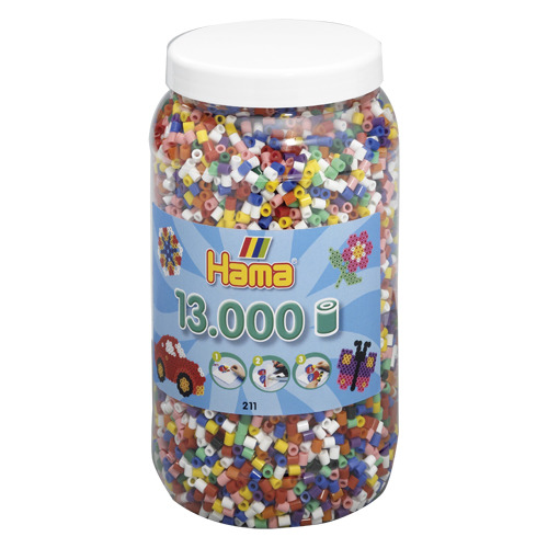 Hama Strijkkralen Pot 13000 Stuks | Kopen bij Flickmyhouse