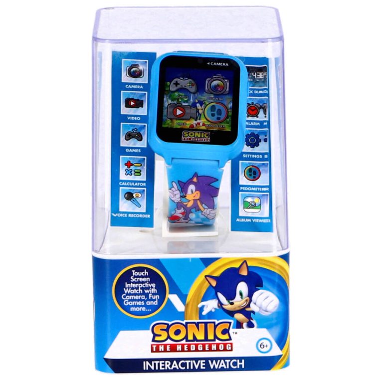 Sonic Interactief Horloge Blauw | Kopen bij Flickmyhouse