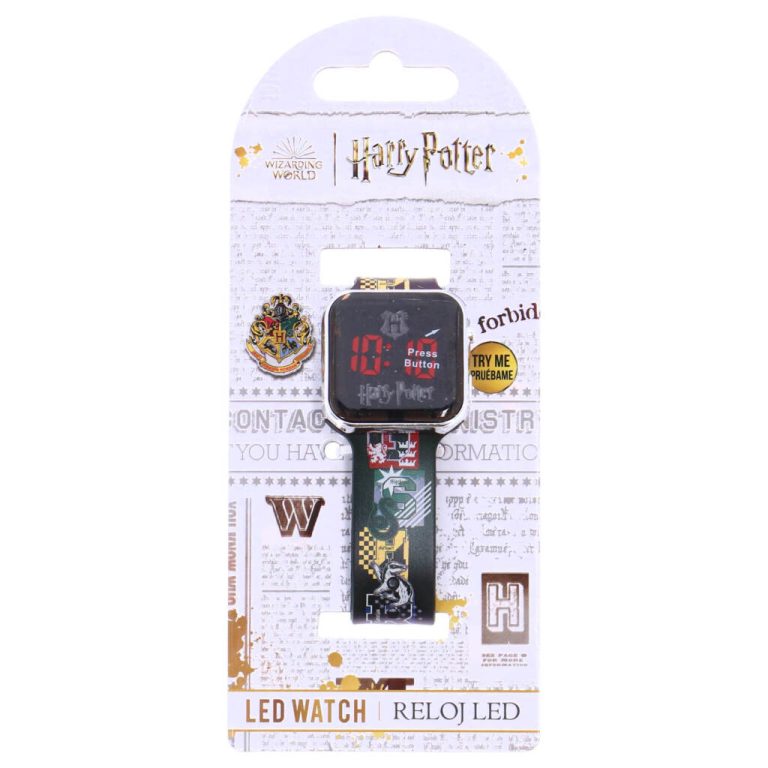 Accutime LED Horloge Harry Potter Zwart | Kopen bij Flickmyhouse
