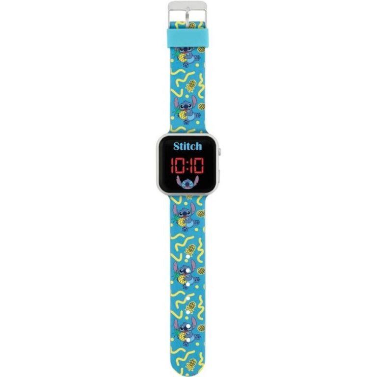 Disney Stitch LED Horloge Blauw | Kopen bij Flickmyhouse
