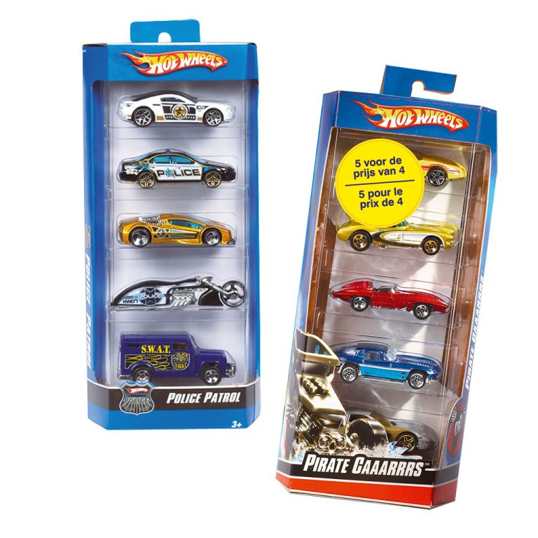 Hot Wheels Car 5-Pack | Kopen bij Flickmyhouse