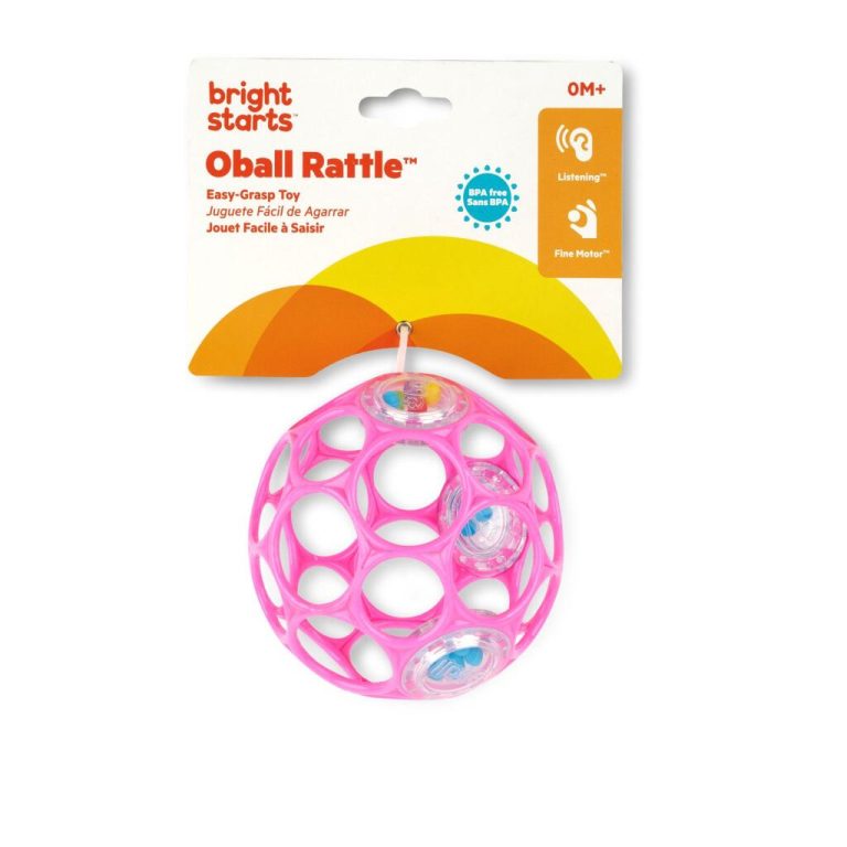 Oball Rattle Easy Grip Roze | Kopen bij Flickmyhouse