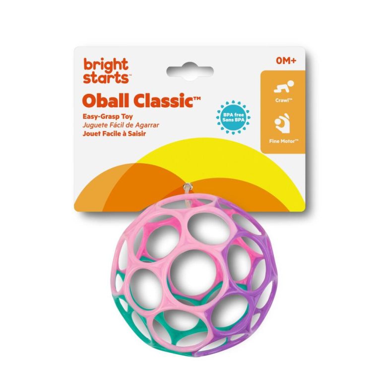 Oball Original Klassiek Easy Grip Roze/Paars/Groen | Kopen bij Flickmyhouse