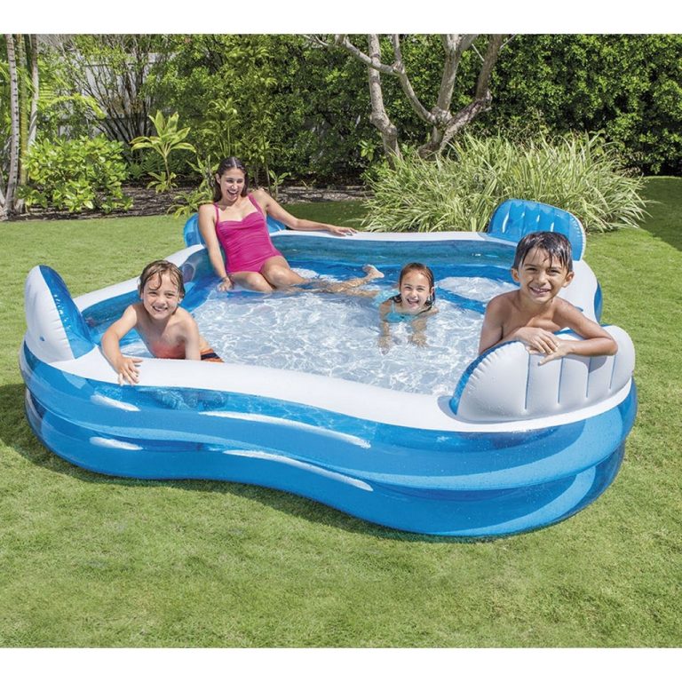 Intex 56475NP Family Lounge Pool 229x229cm | Kopen bij Flickmyhouse