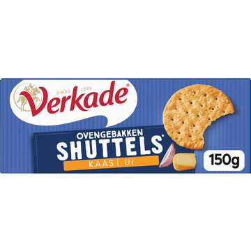 Verkade Ovengebakken Shuttels Kaas | Ui 150 g bij Jumbo | Flickmyhouse