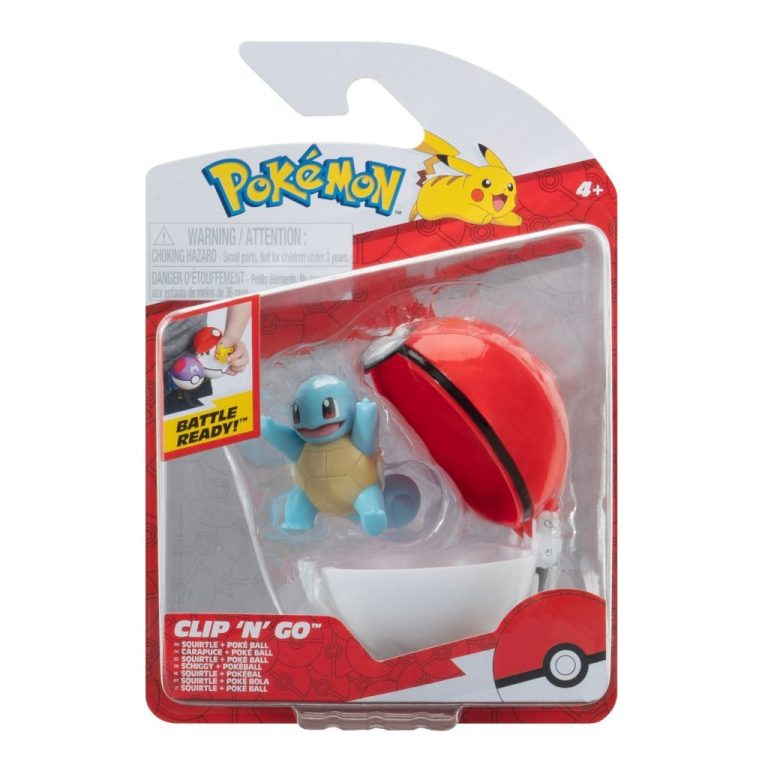 Pok&eacute;mon Clip and Go Squirtle | Kopen bij Flickmyhouse