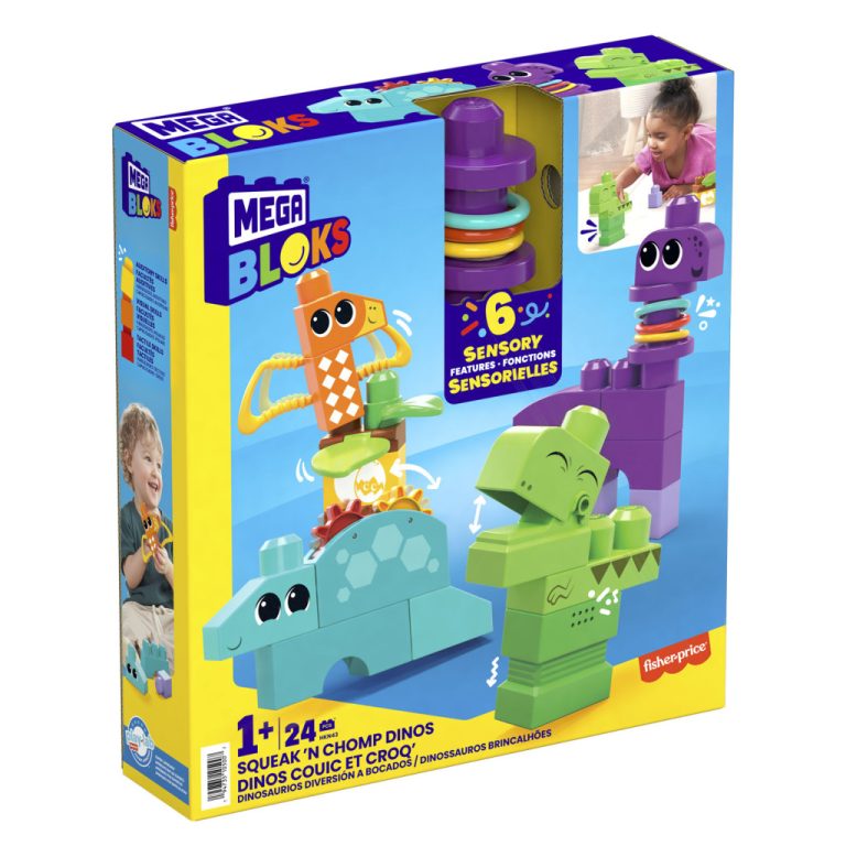 Mega Bloks Squek and Chomp Dinos | Kopen bij Flickmyhouse