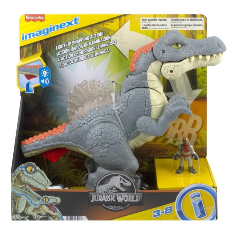 Fisher Price Imaginext Jurassic World Ultra Snap Spinosaurus + Licht en Geluid | Kopen bij Flickmyhouse