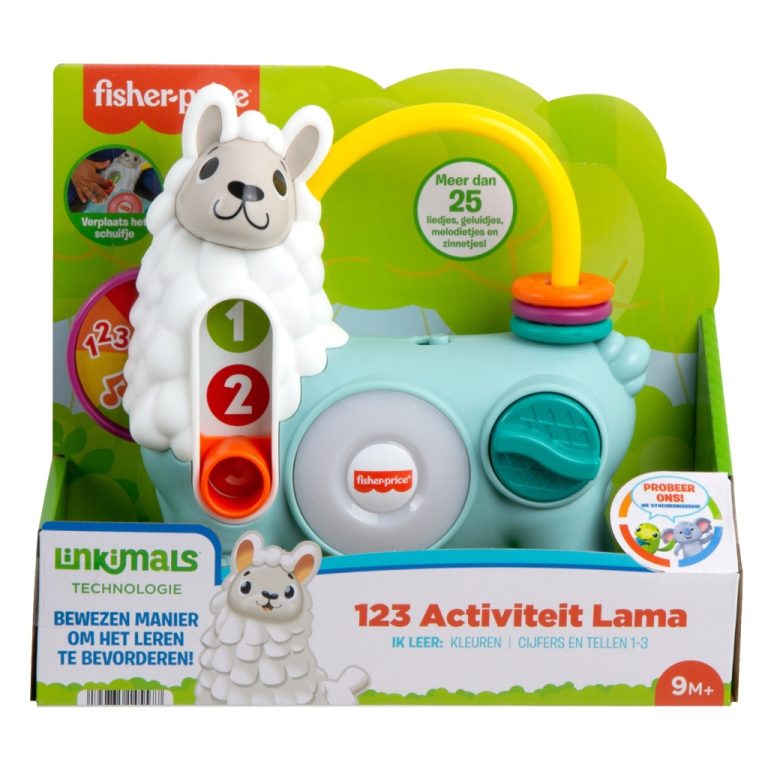 Fisher Price Linkimals 123 Activiteit Lama + Licht en Geluid | Kopen bij Flickmyhouse