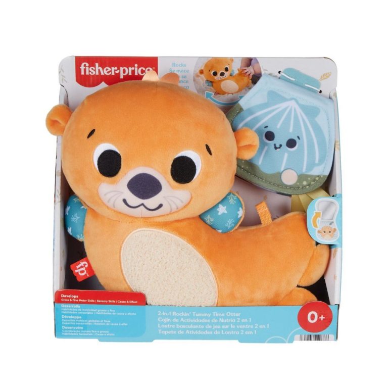 Fisher Price 2in1 Schommelende Otter Knuffel | Kopen bij Flickmyhouse