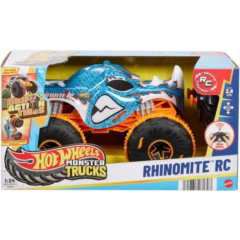 Hot Wheels RC Monster Truck Rhinomite 1:24 | Kopen bij Flickmyhouse