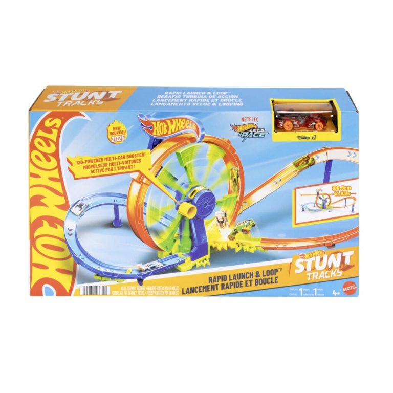 Hot Wheels Action Rapid Launch en Loop | Kopen bij Flickmyhouse