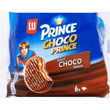 LU Prince Choco Prince Chocolade Koekjes 6 stuks 170g bij Jumbo | Flickmyhouse